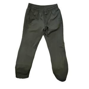 Legend Green Polyester Sweatpants Joggers Mens Med